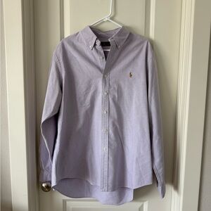 Ralph Lauren Lavender Button-Down Shirt